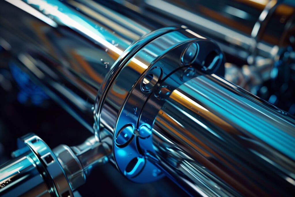 Heavy-duty hydraulic cylinder for industrial repair